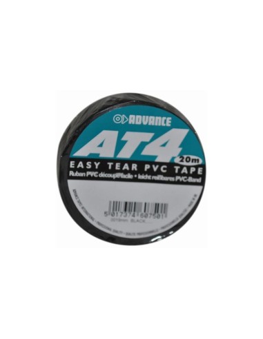 ADVANCE Gaffa UT4 Tape noir 19mm/20m