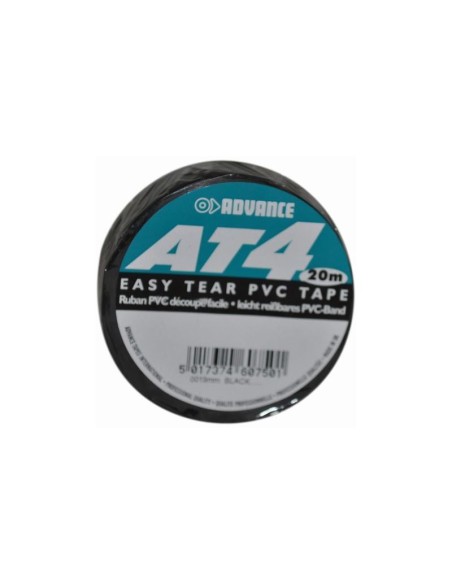 ADVANCE Gaffa UT4 Tape noir 19mm/20m