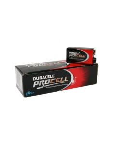 Pile 9V Procell 6LR61 (pack de 10pces)