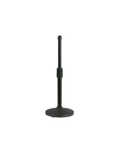 Pied de micro pour table. Noir, hauteur de 37 cm et poids de 0,8 kg