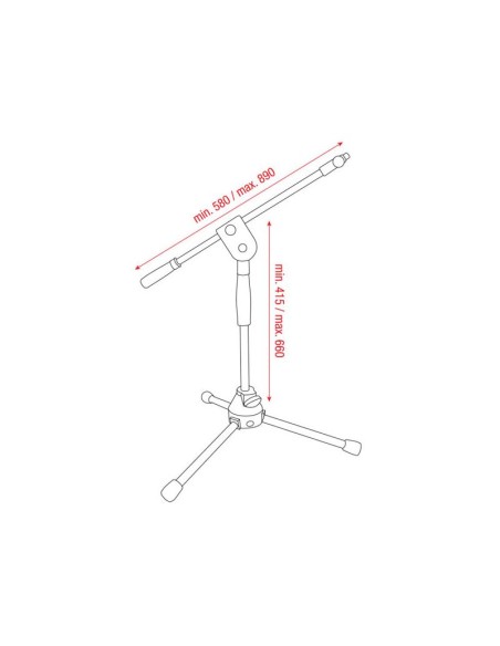DAP-Audio Microphone Stand Ergo2