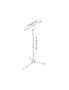 DAP-Audio Microphone Stand Ergo1 2