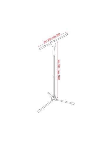 DAP-Audio Microphone Stand Ergo1
