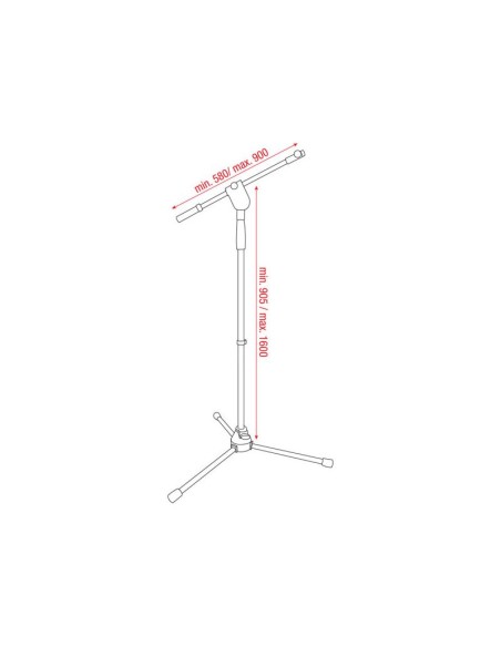 DAP-Audio Microphone Stand Ergo1