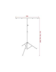 SHOWTEC LIGHT STAND ECO (10KG) 2