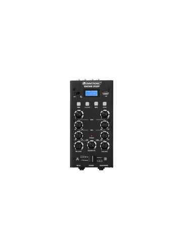 OMNITRONIC GNOME-202P Mini-mixer Noir