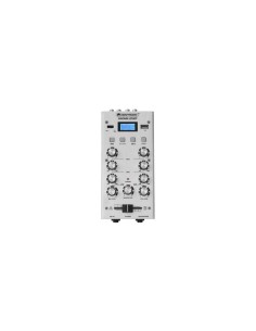 OMNITRONIC GNOME-202P Mini-mixer Argenté