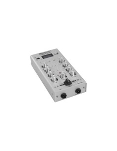OMNITRONIC GNOME-202P Mini-mixer Argenté 2