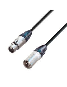 Cordon adaptateur DMX XLR 5 F vers XLR 3 M 60cm