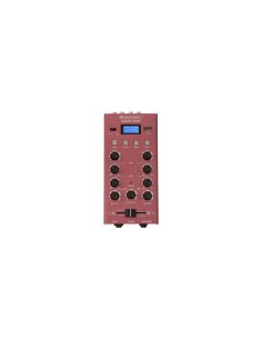 OMNITRONIC GNOME-202P Mini-mixer Rouge