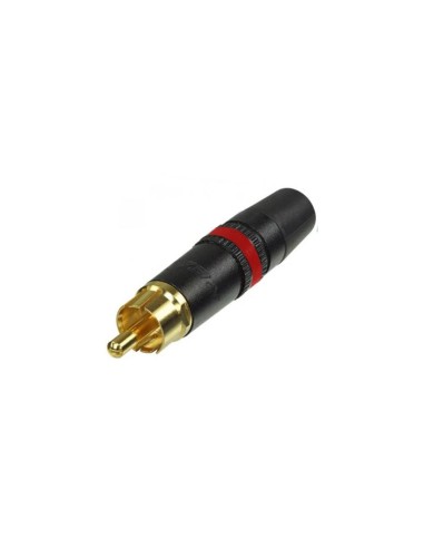 Connecteur RCA Neutrik NYS-373-2 (rouge)