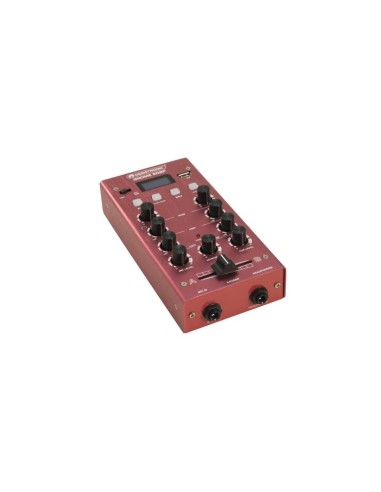 OMNITRONIC GNOME-202P Mini-mixer Rouge