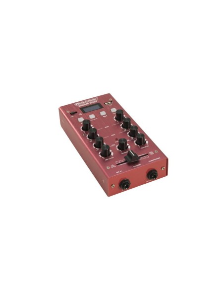 OMNITRONIC GNOME-202P Mini-mixer Rouge