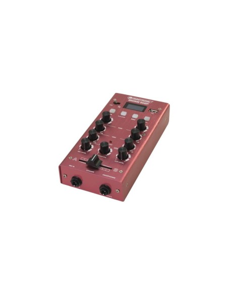 OMNITRONIC GNOME-202P Mini-mixer Rouge