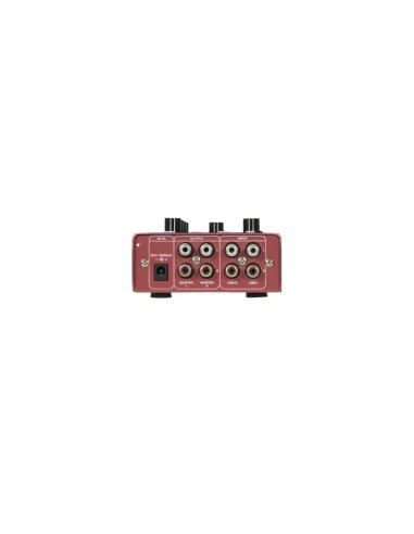 OMNITRONIC GNOME-202P Mini-mixer Rouge