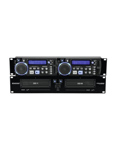 OMNITRONIC Lecteur de CD mixte XCP-2800