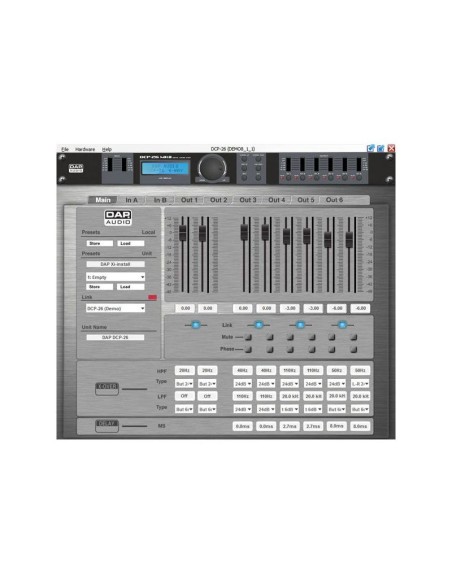 Filtre actif digital DAP DCP-26 MKII