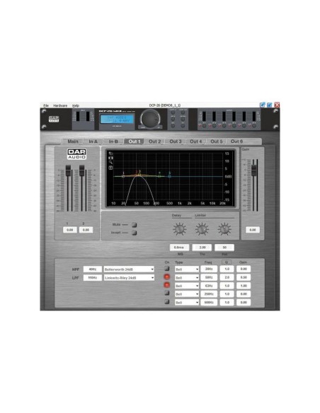 Filtre actif digital DAP DCP-26 MKII