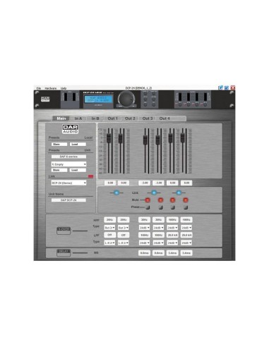 Filtre actif digital DAP DCP-24 MKII