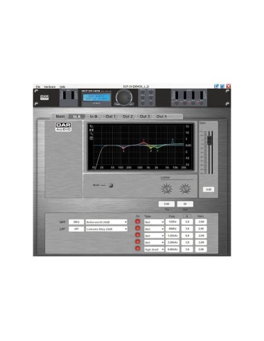 Filtre actif digital DAP DCP-24 MKII