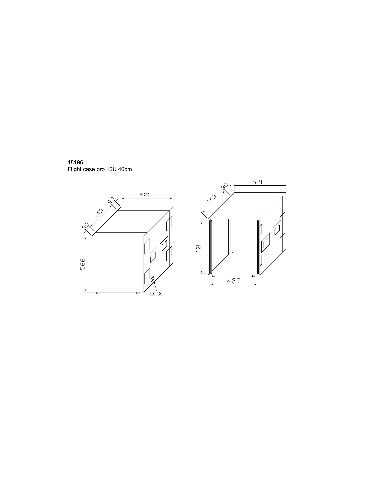 Rack Pro Comtech 12U40cm + couvercle