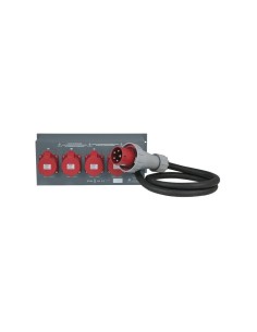 SHOWTEC PSA-63A4C 4 x MCB, CEE out 2