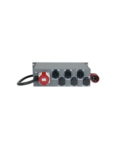 SHOWTEC PS-3202 MKII 2x 16A CEE out + 6 x Schuko 2