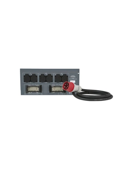 SHOWTEC PSA-32A12M 12x MCB, Schuko + Multipin out