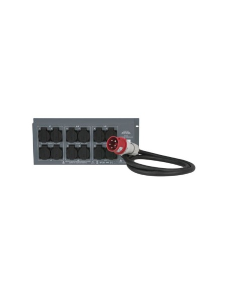 SHOWTEC PSA-32A12S 12x MCB, Schuko out
