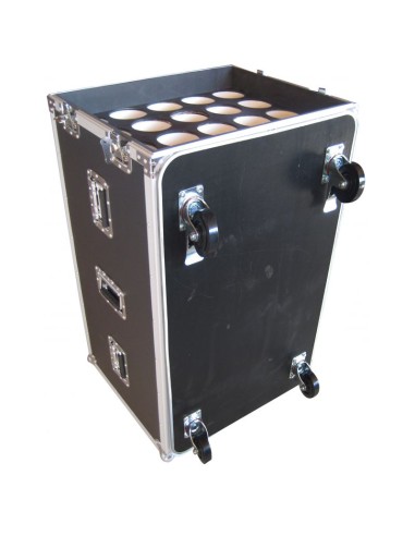 Flight Case Pro COMTECH pour 20 pieds micro (avec roulettes)