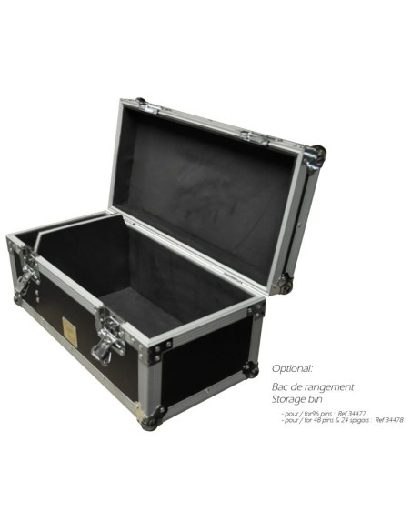 Flight Case Pro COMTECH pour bacs à Spigots