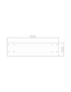 Kit 4 Roues Tente 100mm (2 freins) pour malle 60cm 2