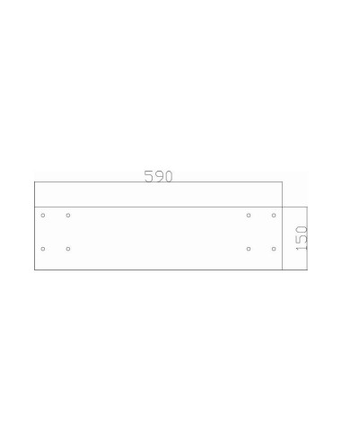 Kit 4 Roues Tente 100mm (2 freins) pour malle 60cm