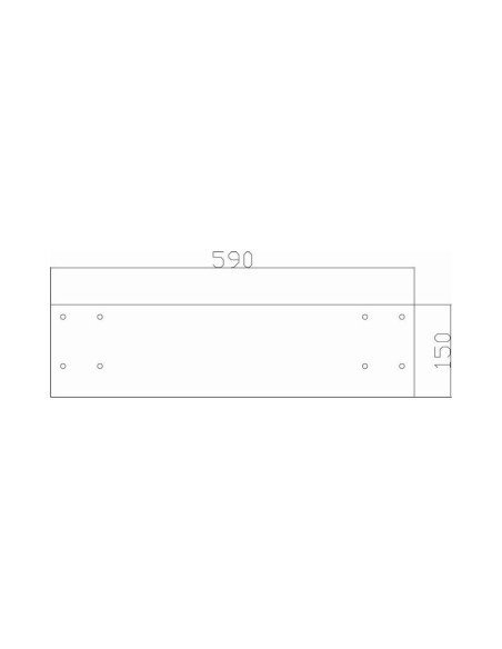 Kit 4 Roues Tente 100mm (2 freins) pour malle 60cm