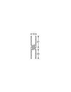 Profilé Hybride 10 (longueur 2m) 2