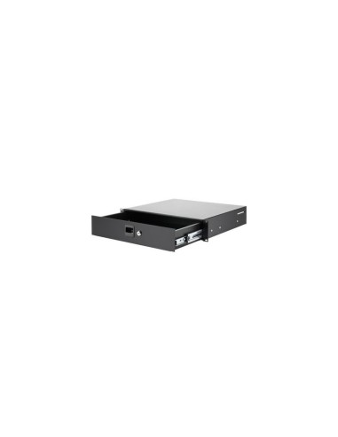 Boîtier Rack 2U à serrure - Tiroir 19'' (avec...