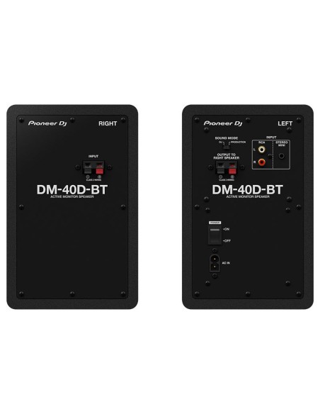PIONEER DJ DM-40D-BT (la paire)